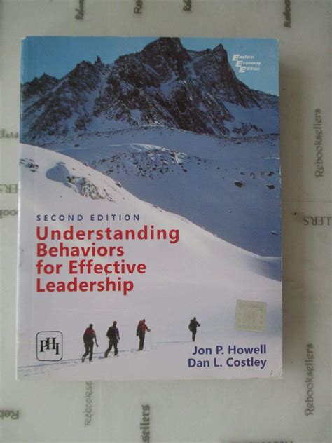 understanding behaviors for effective leadership 2nd edition Epub