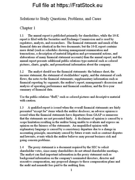 understanding financial statements 8th edition pdf Reader