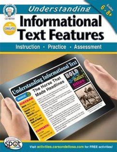 understanding informational text features grades 6 8 Doc