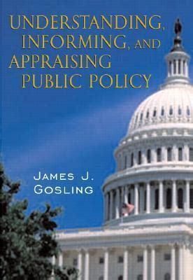 understanding informing and appraising public policy PDF