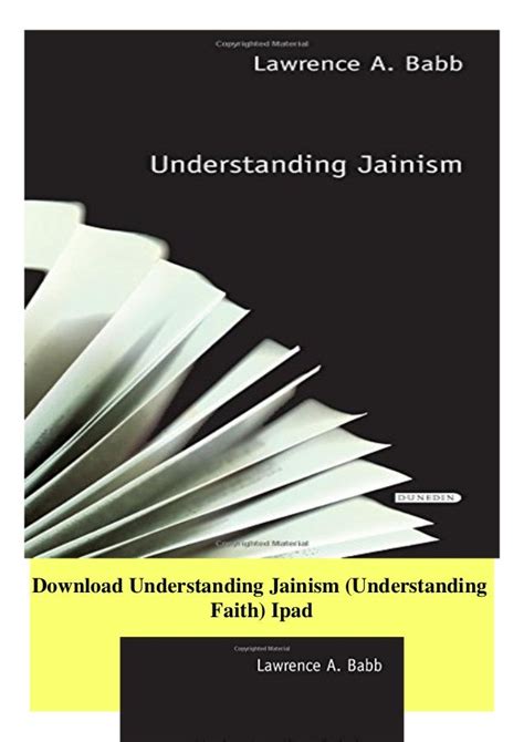 understanding jainism understanding faith Reader