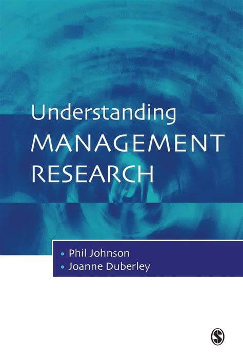understanding management research an introduction to epistemology Kindle Editon