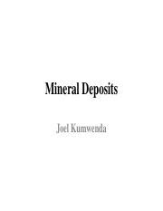 understanding mineral deposits understanding mineral deposits Reader