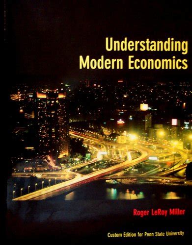 understanding modern economics roger leroy answers Kindle Editon