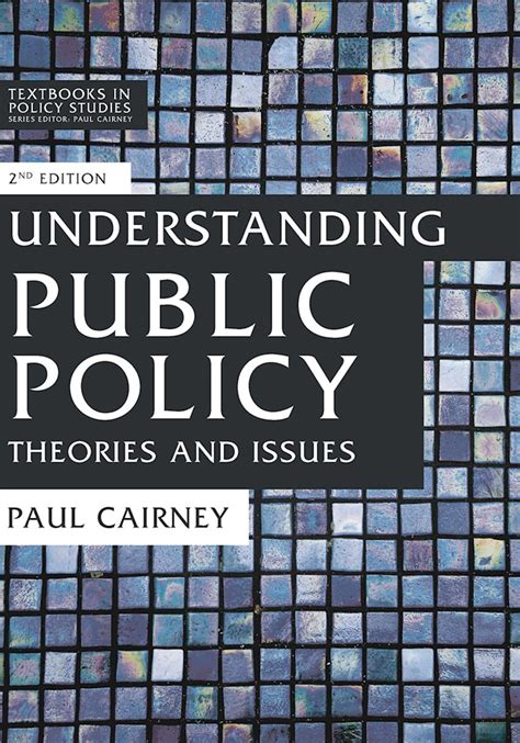 understanding public policy theories and issues PDF