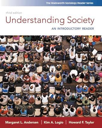 understanding society an introductory reader PDF