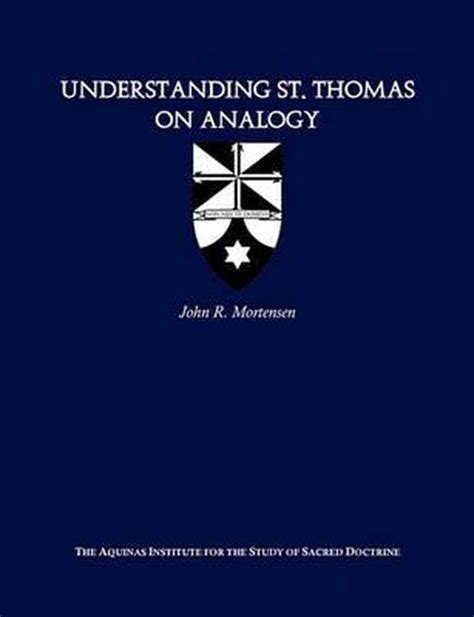 understanding st thomas on analogy Reader