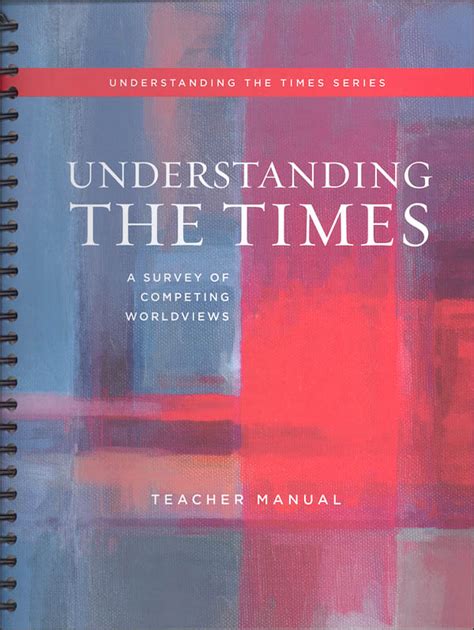 understanding the times workbook teacher manual Reader