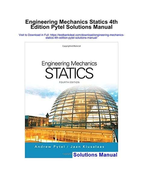 understing engineering mechanics statics pytel solution manual Kindle Editon