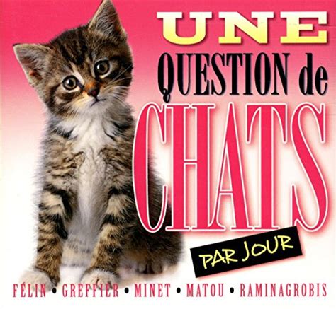 une question chats jour 2016 Epub