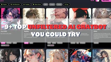 unfiltered ai chatbot free