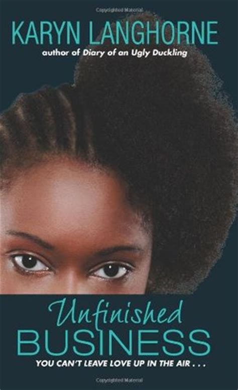 unfinished business karyn langhorne folan Epub