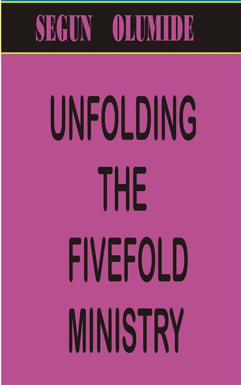 unfolding the five fold ministry ministry gift series book 1 Doc