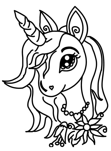 unicorn coloring book online free Doc