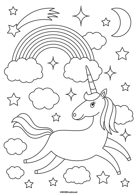 unicorn coloring book pics Kindle Editon