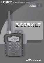 uniden bc95xlt scanner manual Reader