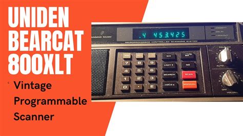 uniden bearcat 800 xlt scanner manual Doc