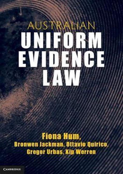 uniform evidence law australian law reform commission alrc PDF