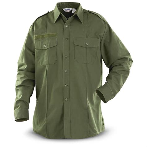 uniform green shirts