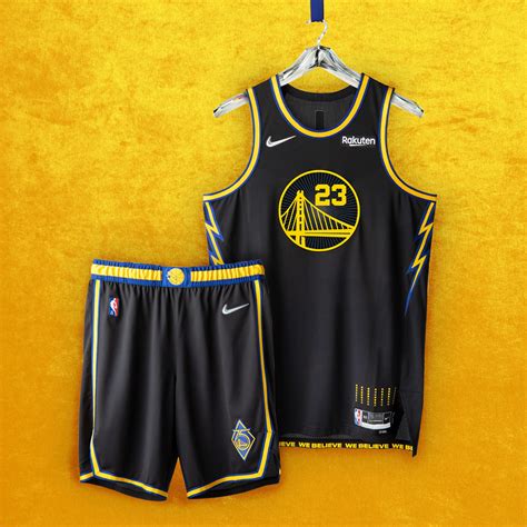 uniform of golden state warriors