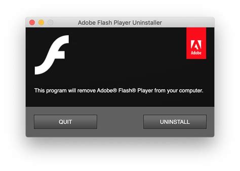 uninstall flash player mac manually PDF