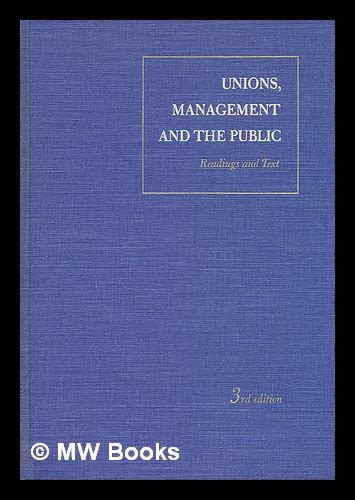 unions management and the public Kindle Editon