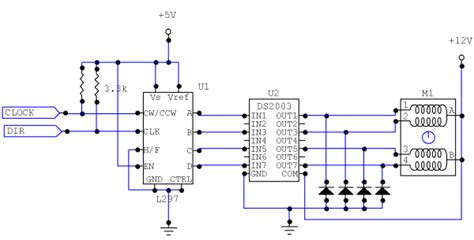 unipolar stepper motor driver schematic Doc
