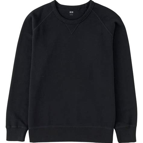 uniqlo black sweatshirt