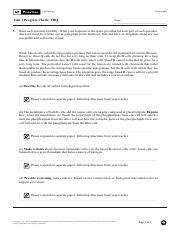 unit 1 progress check - required ap bio