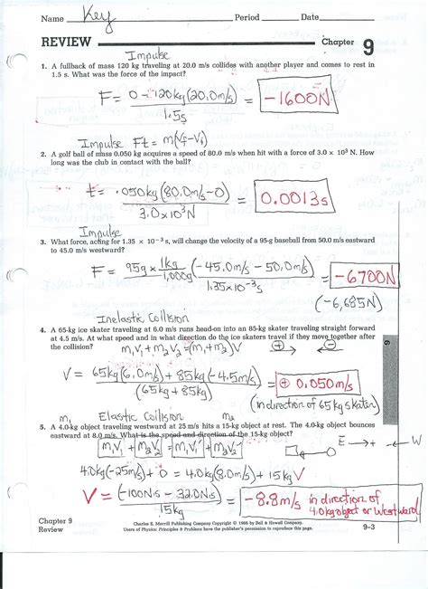 unit 4 review sheet physics gpb answers PDF