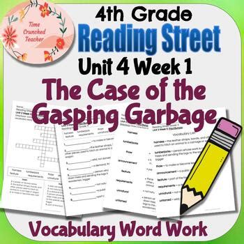 unit 4 week 1 the case of the gasping garbagepdf and Doc