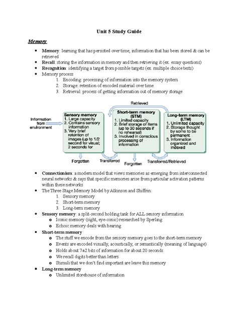 unit 5 ap psychology