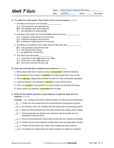 unit 7 quiz 2