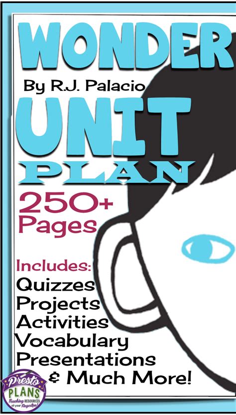 unit on wonder by rj palacio Ebook PDF