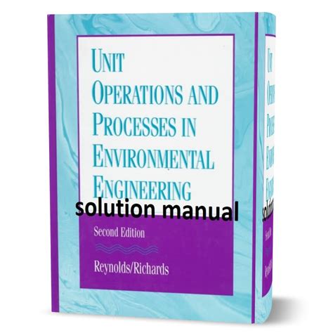 unit operations and processes in environmental engineering PDF