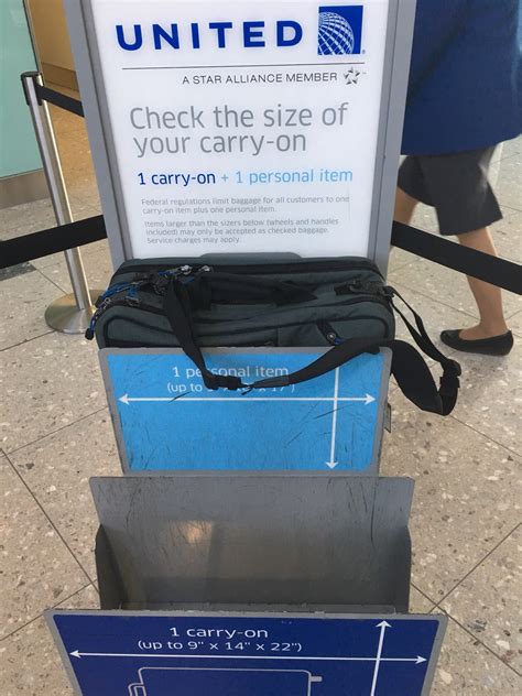 united carry on bag size