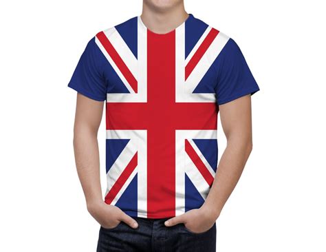 united kingdom flag shirt