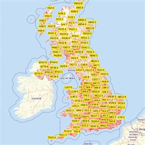 united kingdom zip code