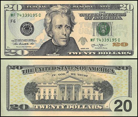 united states twenty-dollar bill