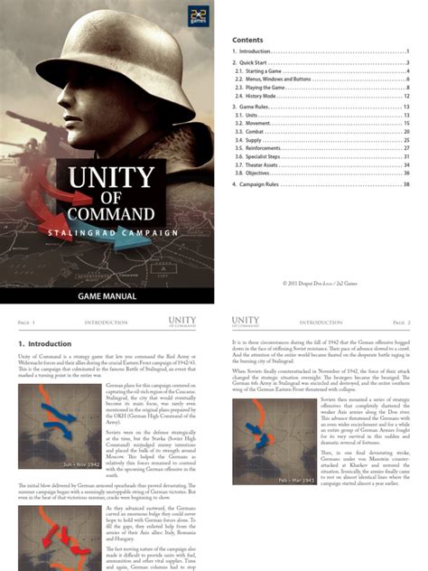 unity of command manual pdf PDF