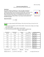 universal gravitation phet lab answers Doc