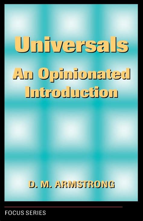 universals an opinionated introduction focus series Doc