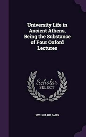 university life ancient athens substance Reader