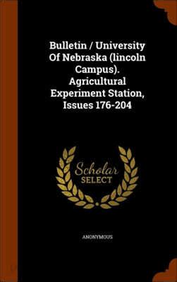 university nebraska bulletin agriculture experiment Epub