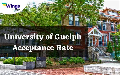 university of guelph acceptance rate