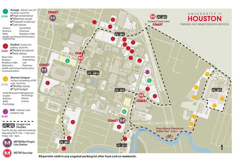 university of houston downtown map