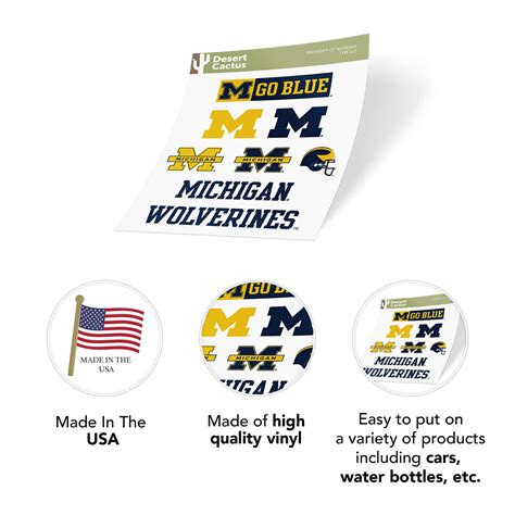 university of michigan window stickers