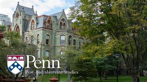 university of pennsylvania post baccalaureate program