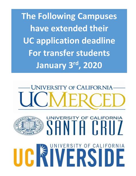 university of riverside application deadline