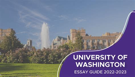 university of washington essay requirements Kindle Editon